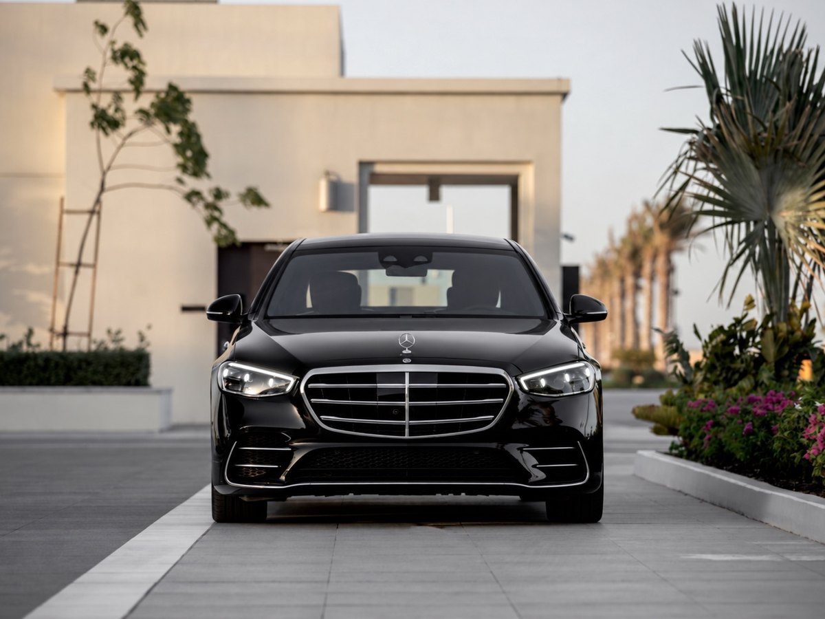 Mercedes-Benz S-Class Luxury class car for private cross-border transfers, Platinumride fleet