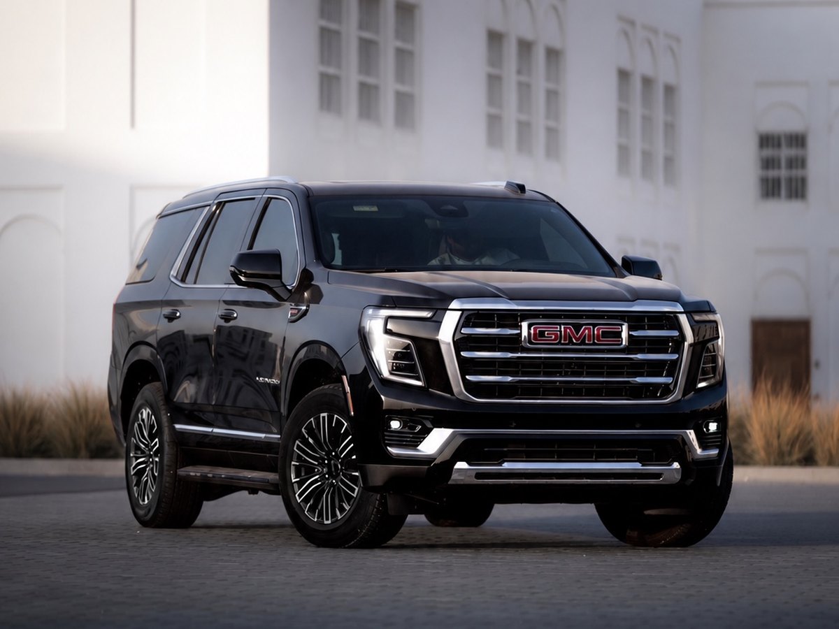 GMC Yukon Premium SUV class car for private cross-border transfers, Platinumride fleet