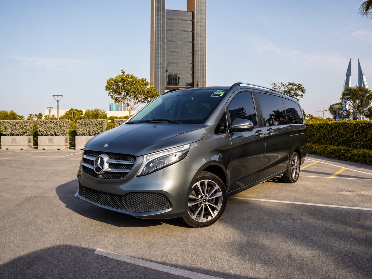 Mercedes-Benz V-Class Passenger Van class car for private cross-border transfers, Platinumride fleet